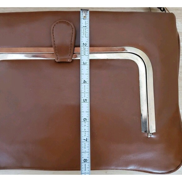 70s/80s Disco Shoulder Crossbody Bag Purse Removable Strap Club Clutch Stocko - Picture 11 of 12